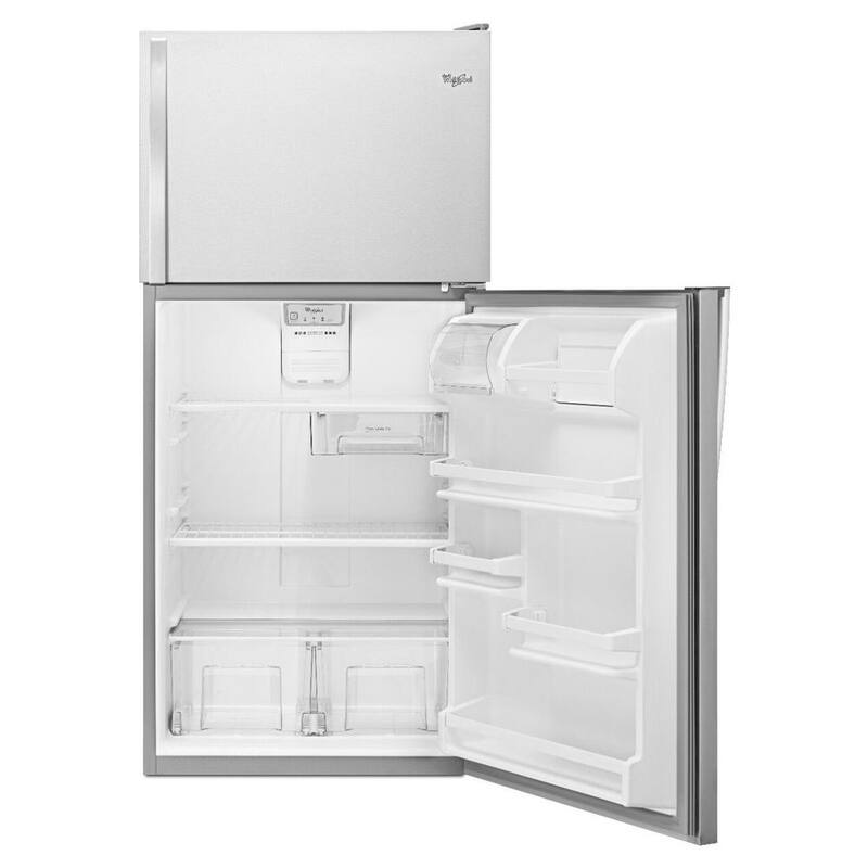 18.25 cu. ft. Top Freezer Refrigerator in Monochromatic Stainless Steel C88749