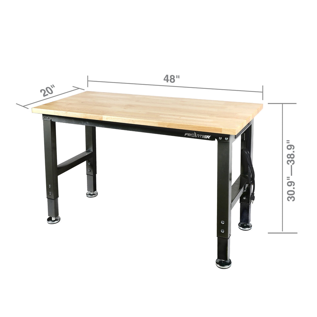 48-inch Heavy-Duty Workbench with Adjustable Height M138816
