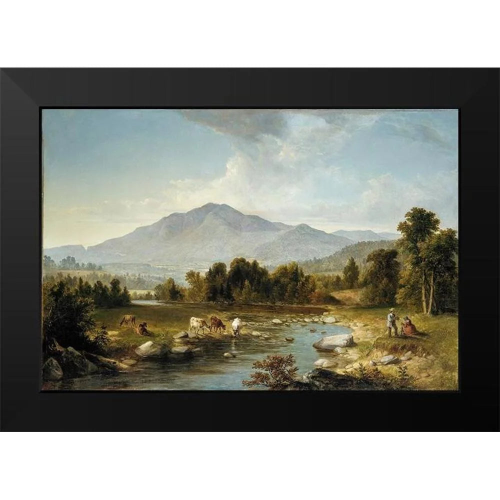 Black Framed Art Print K5428
