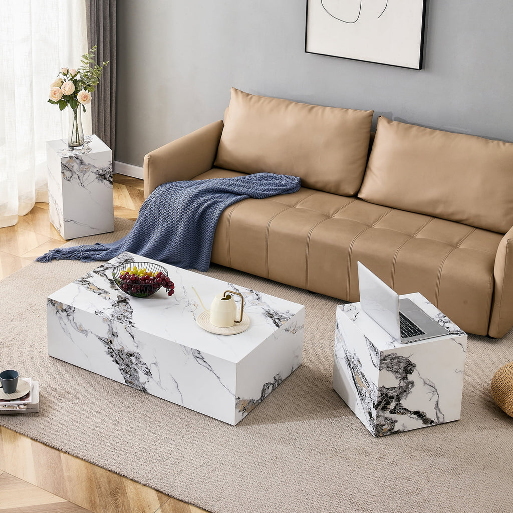 White Cube Coffee Table G13019