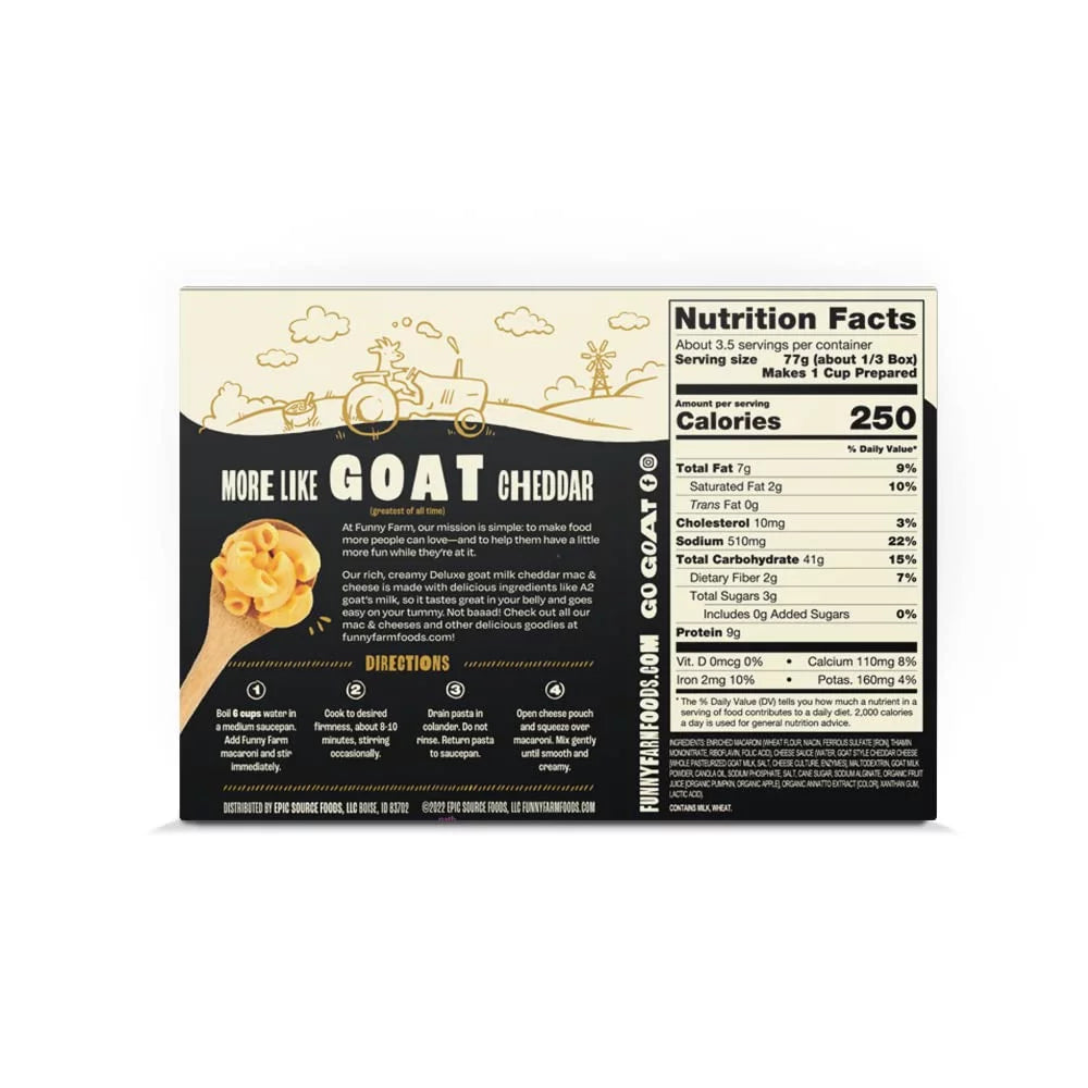 A2 Milk Macaroni and Cheese Cheddar Flavor Case of 8 U499049