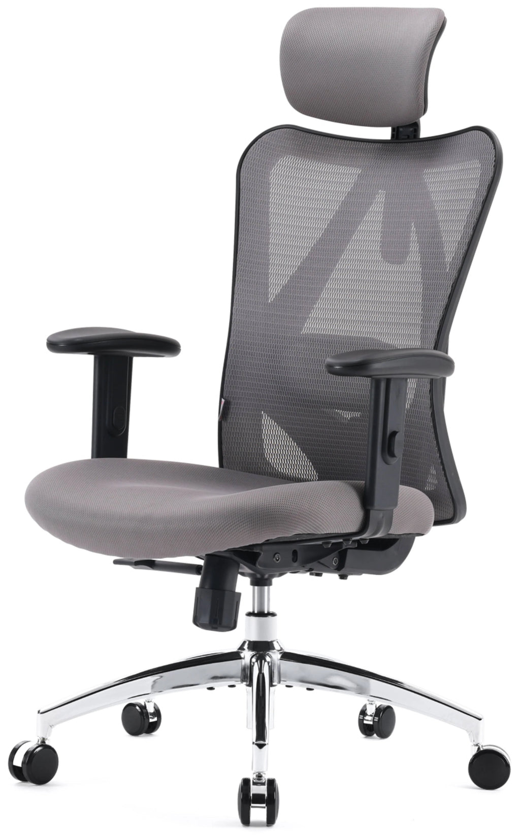 Black Ergonomic Mesh Office Chair with Adjustable Lumbar Support H20050