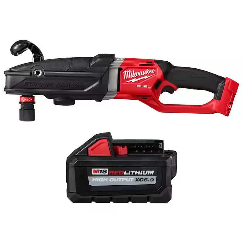 18V Lithium-Ion Brushless Cordless 7/16 in. Right Angle Drill O157
