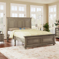 Queen Bed with Pinewood Design Y2241