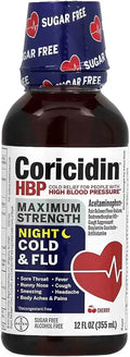 Nighttime Multi-Symptom Cold Liquid Cherry 12 Fl Oz Pack of 3 S918789