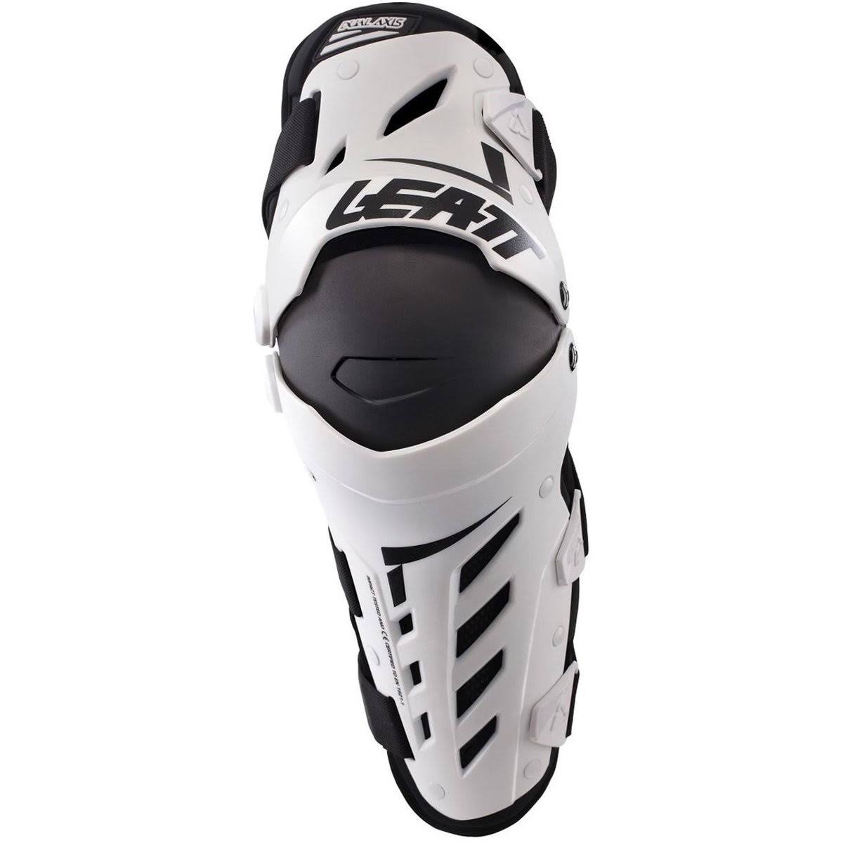 White Black Knee & Shin Guard D7067