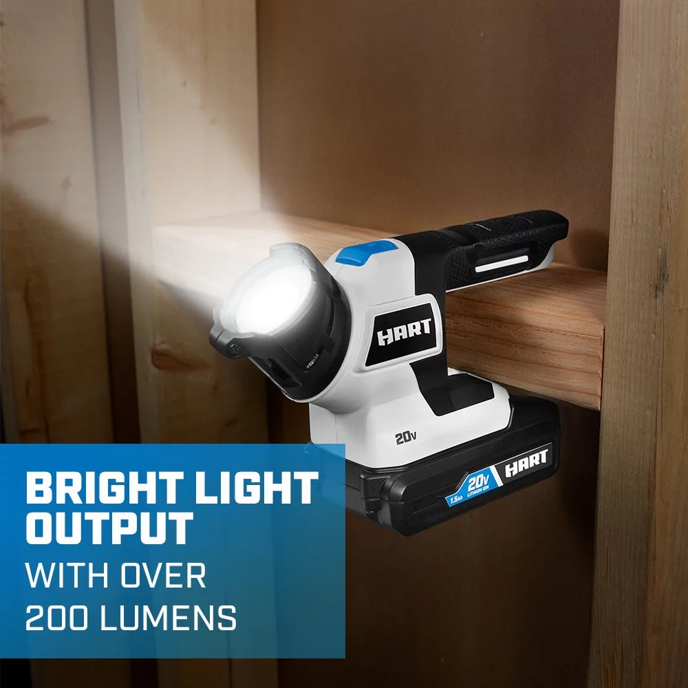20-Volt Cordless 6-Tool Combo Kit Lithium-Ion Batteries Q871