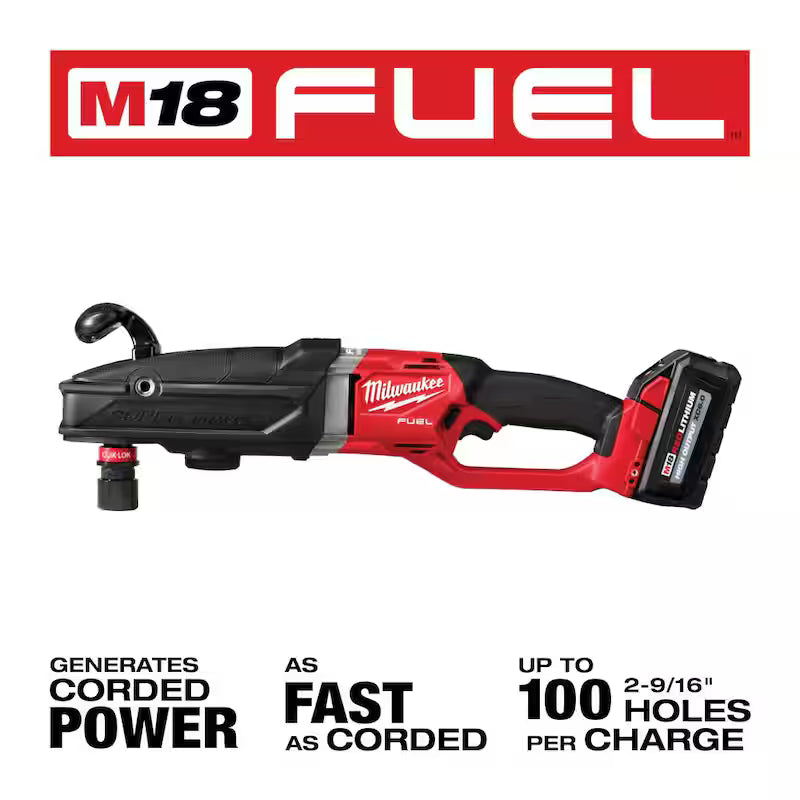 18V Lithium-Ion Brushless Cordless 7/16 in. Right Angle Drill O157