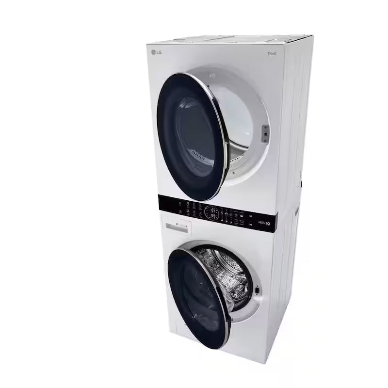 4.5 Cu.Ft. Front Load Washer & 7.4 Cu.Ft. Electric Dryer in White W4121