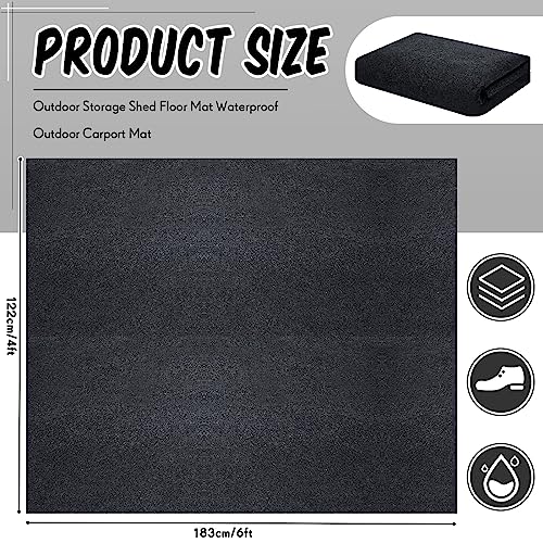 Waterproof Non Slip Outdoor Storage Shed Floor Mat B3192