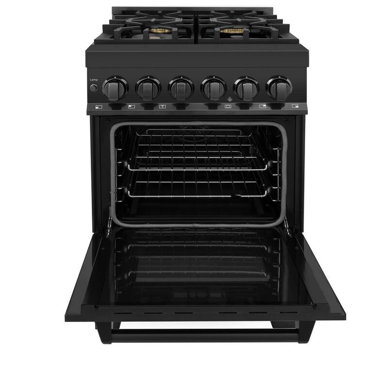 4 Burner Dual Fuel Range with Brass Burners R69829