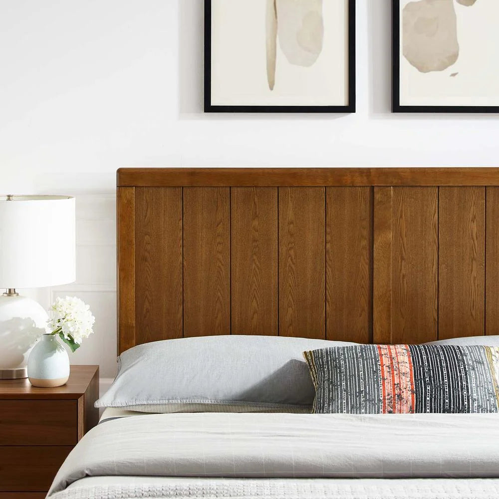 Twin Wood Headboard in Walnut G1724