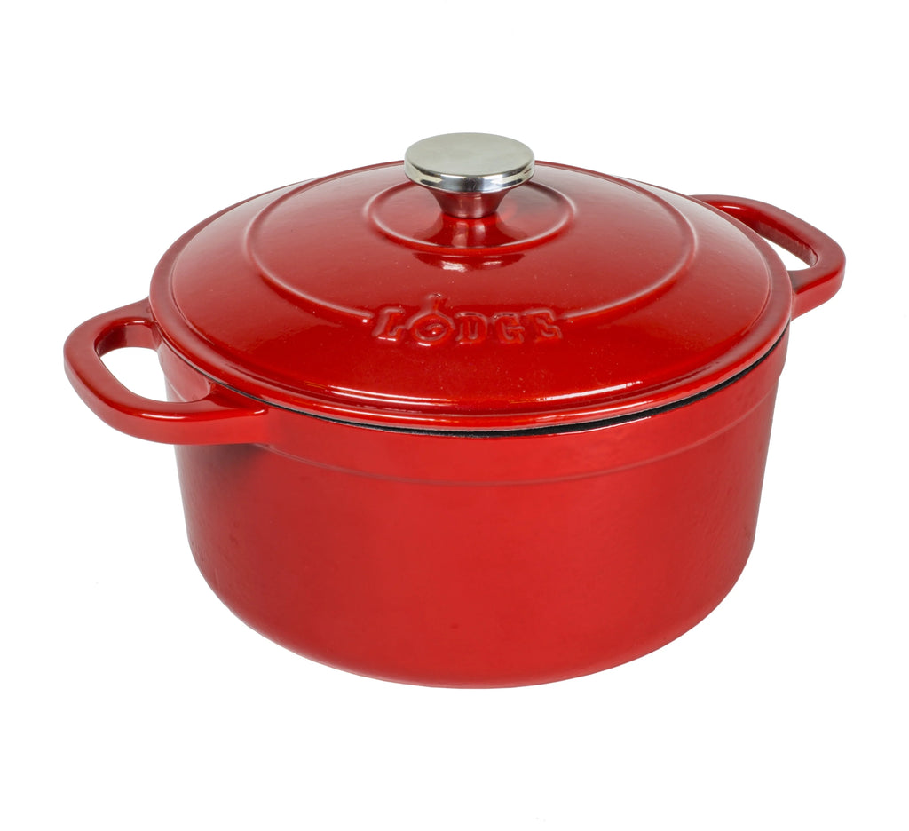 5.5 Quart Enameled Cast Iron Dutch Oven Q634