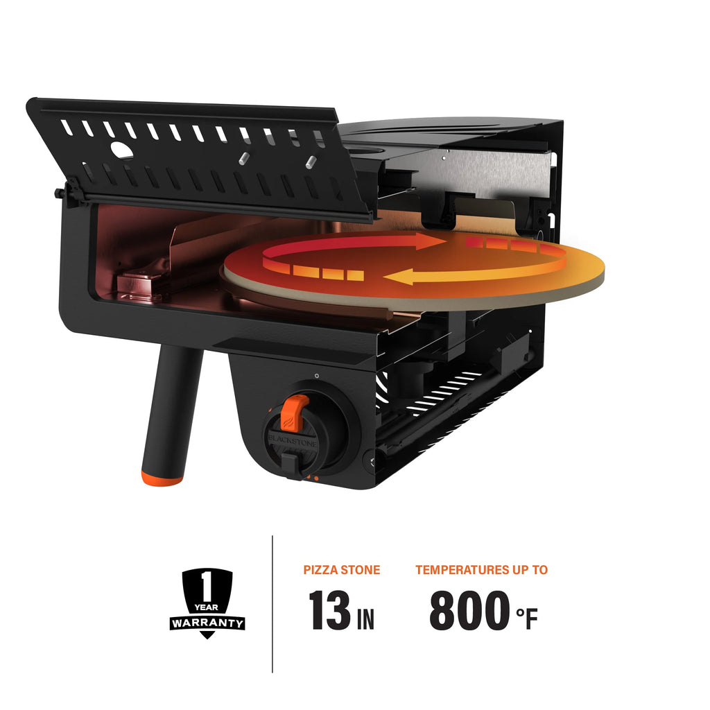 Outdoor Pizza Oven with Rotating Stone X976