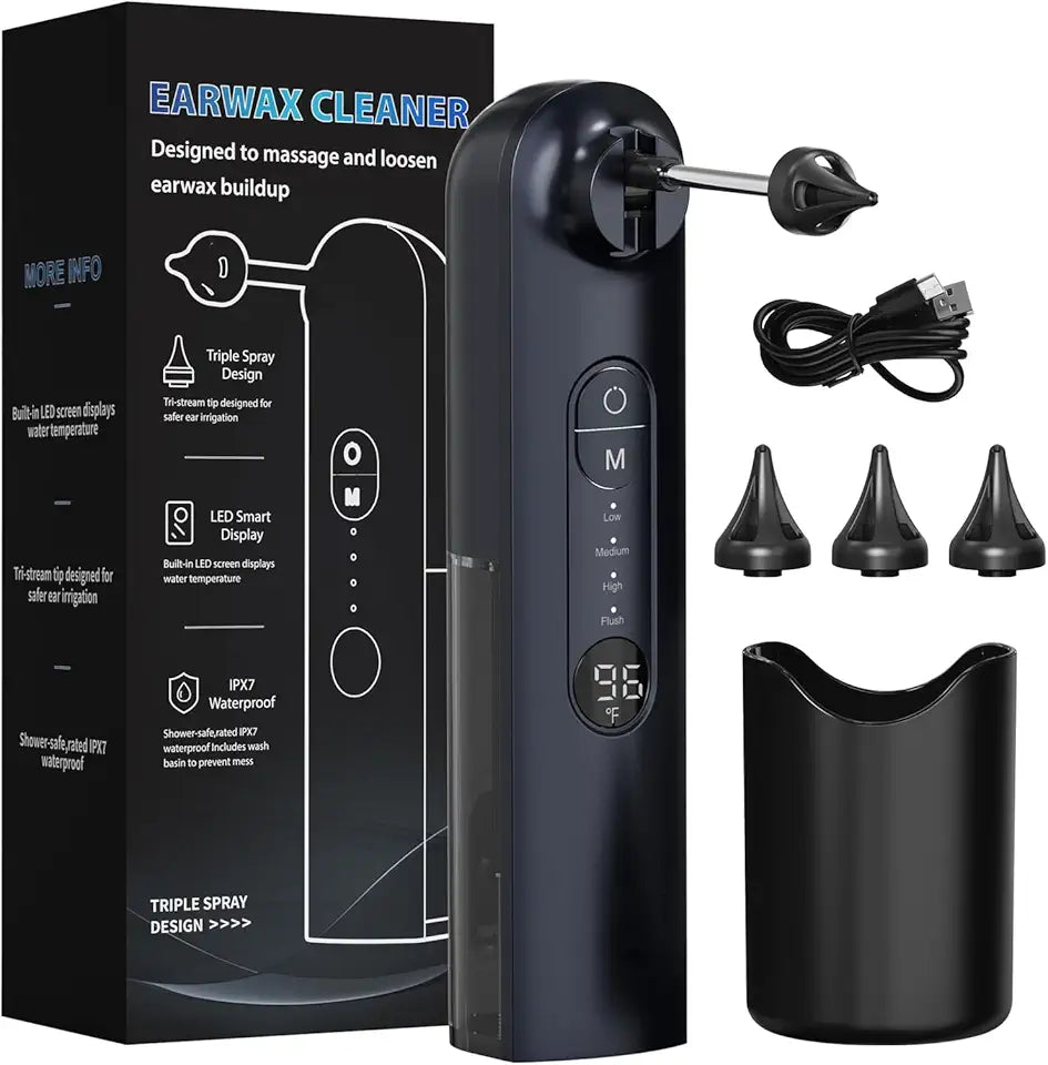 Ear Wax Removal Kit IPX7 Waterproof Blue P668