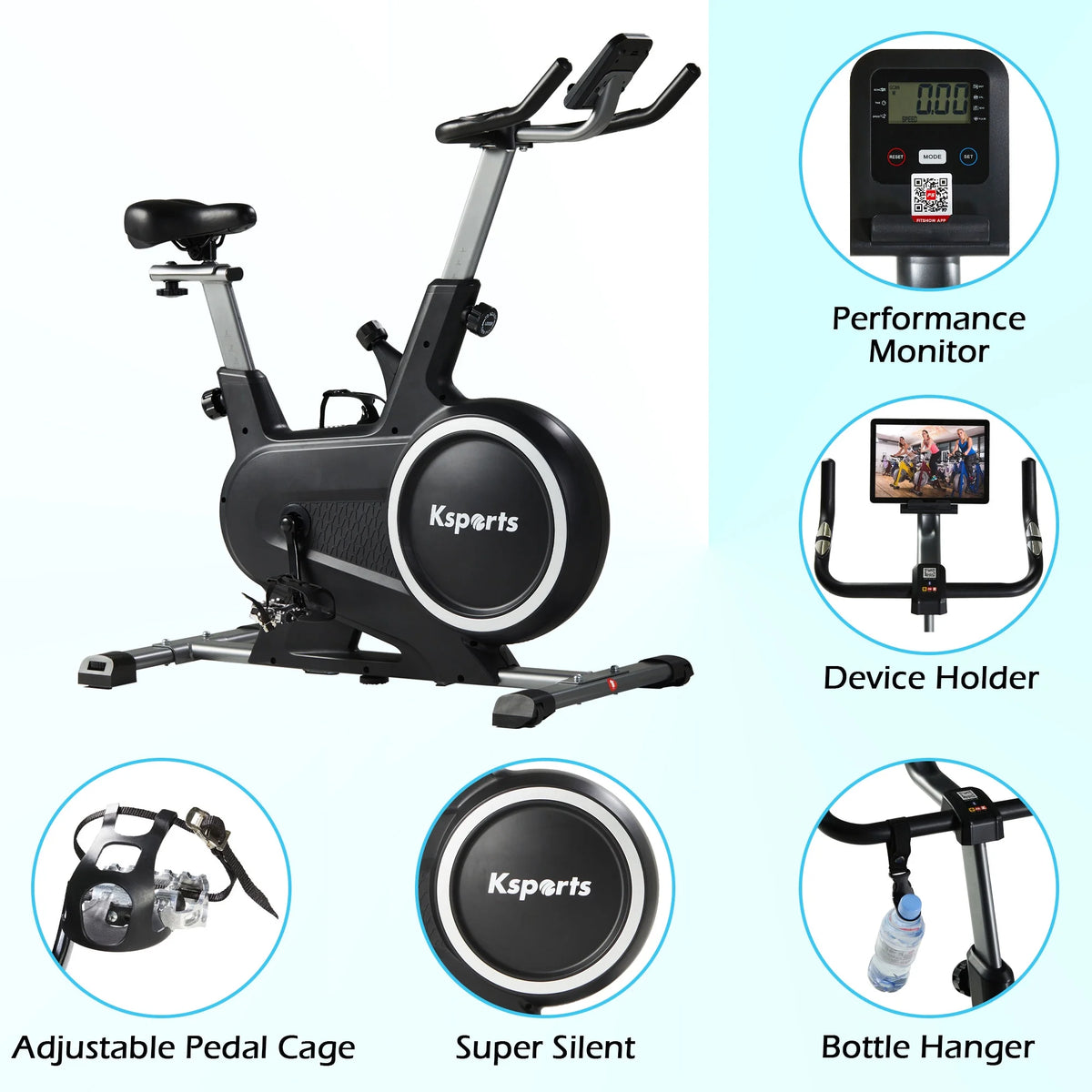 Wool Felt Resistance Exercise Bike C388