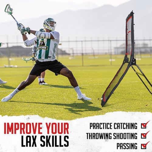 4x7FT Lacrosse Rebounder with Target Strip R910