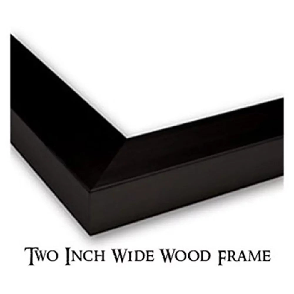 Black Framed Art Print K5428