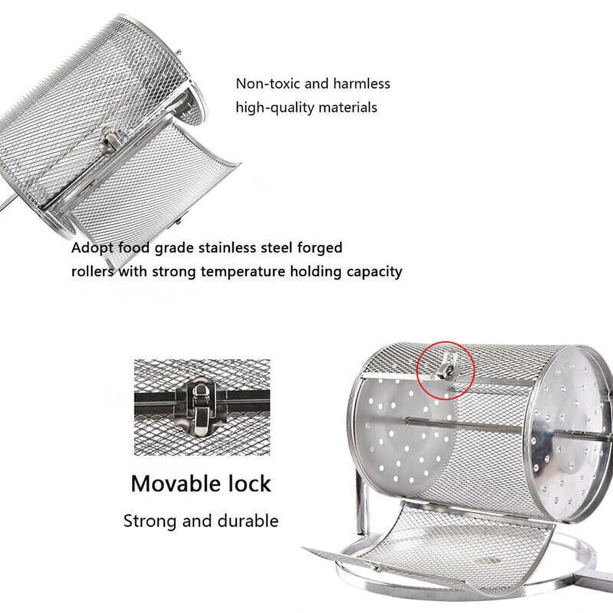 Electric Automatic Stainless Steel Coffee Bean Roaster G265