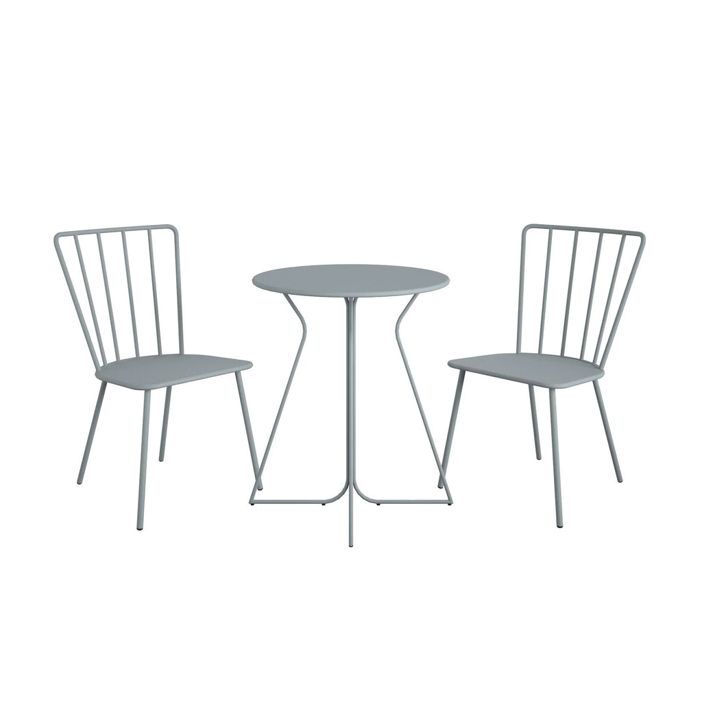 Light Grey 3 Piece Bistro Set O9232