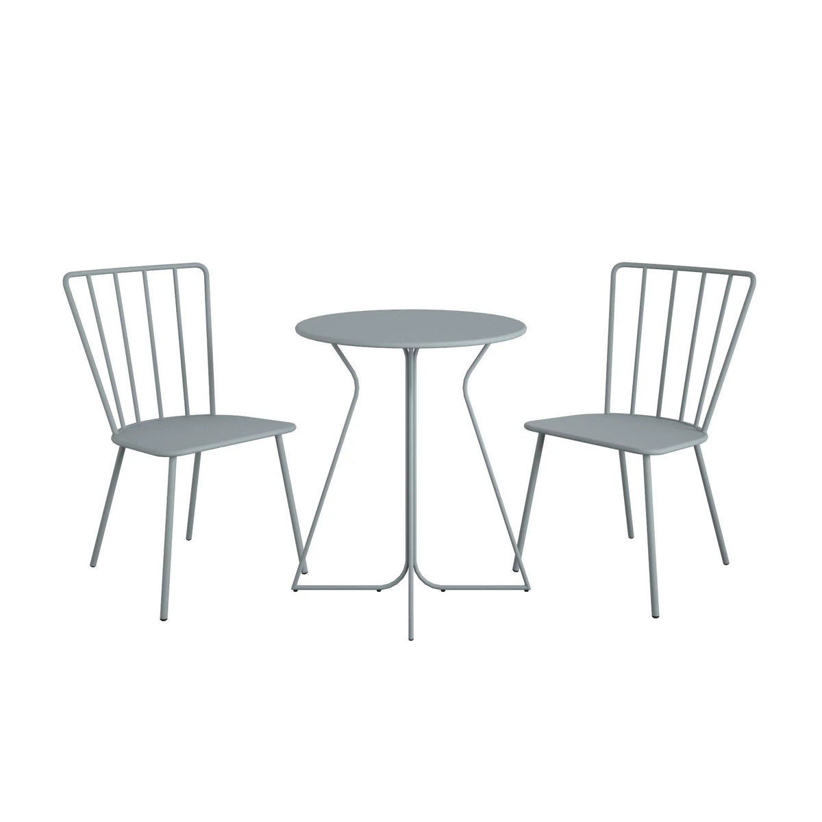 Light Grey 3 Piece Bistro Set O9232