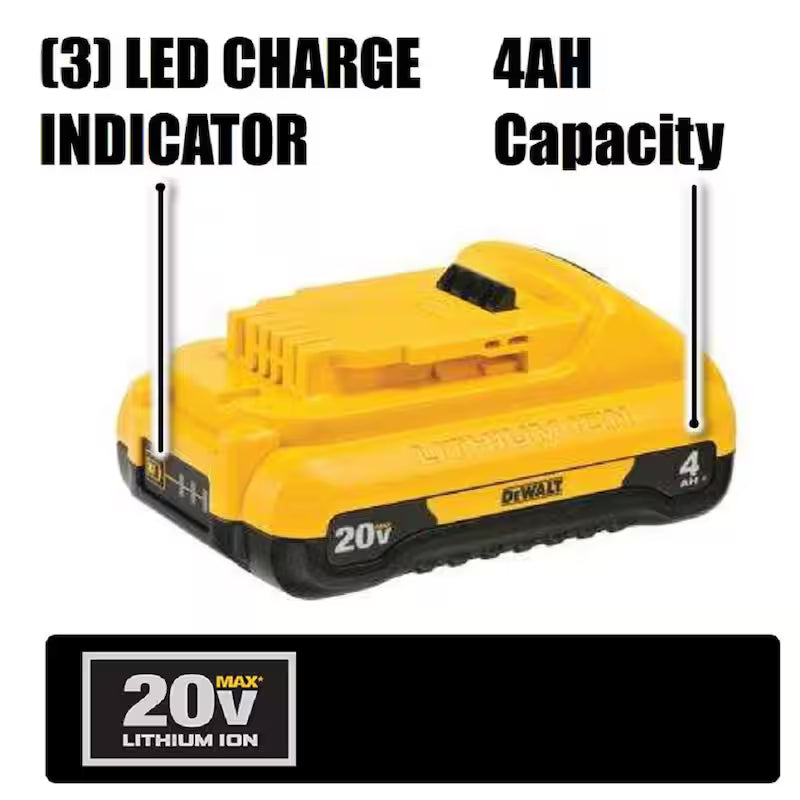20V MAX Lithium-Ion 4.0Ah Compact Battery Pack 10-Pack Z8554