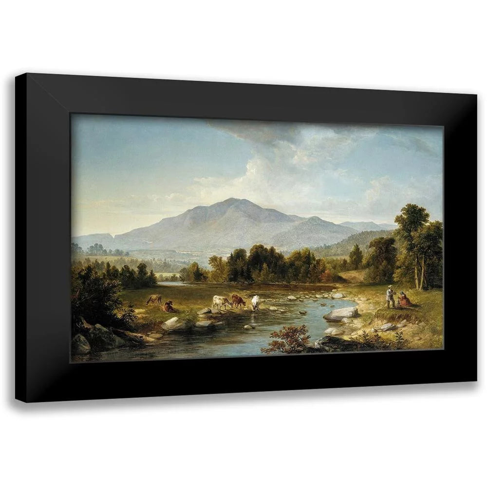 Black Framed Art Print K5428