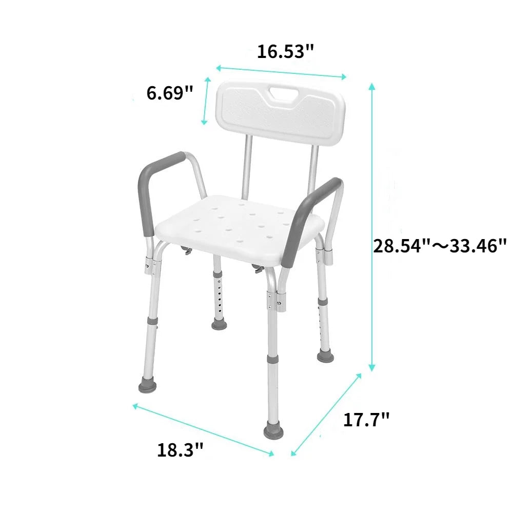 Heavy Duty Shower Chair with Arms F310992