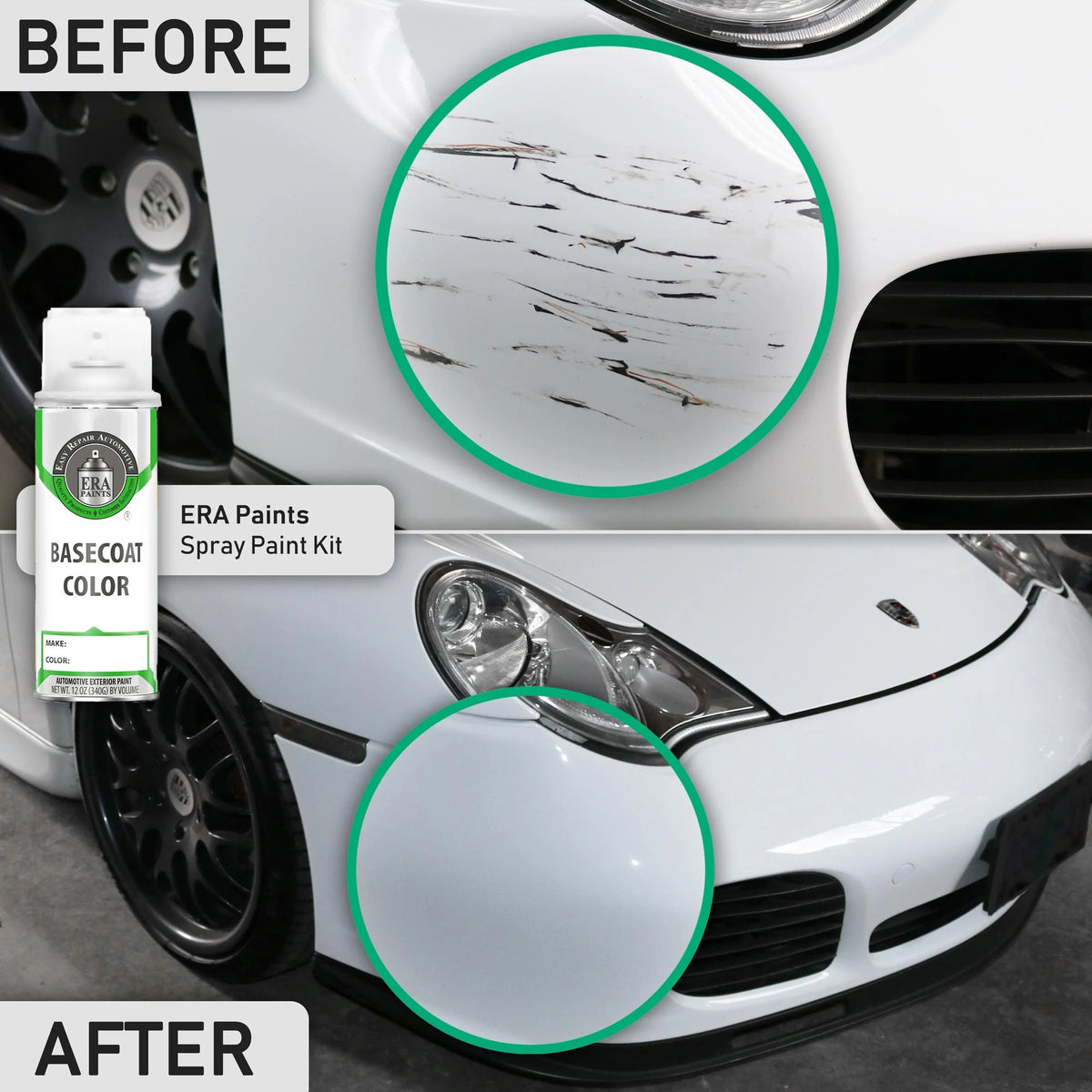 Aerosol Spray Touch Up Paint 2K Clearcoat Primer and Pro Prep Kit D617338