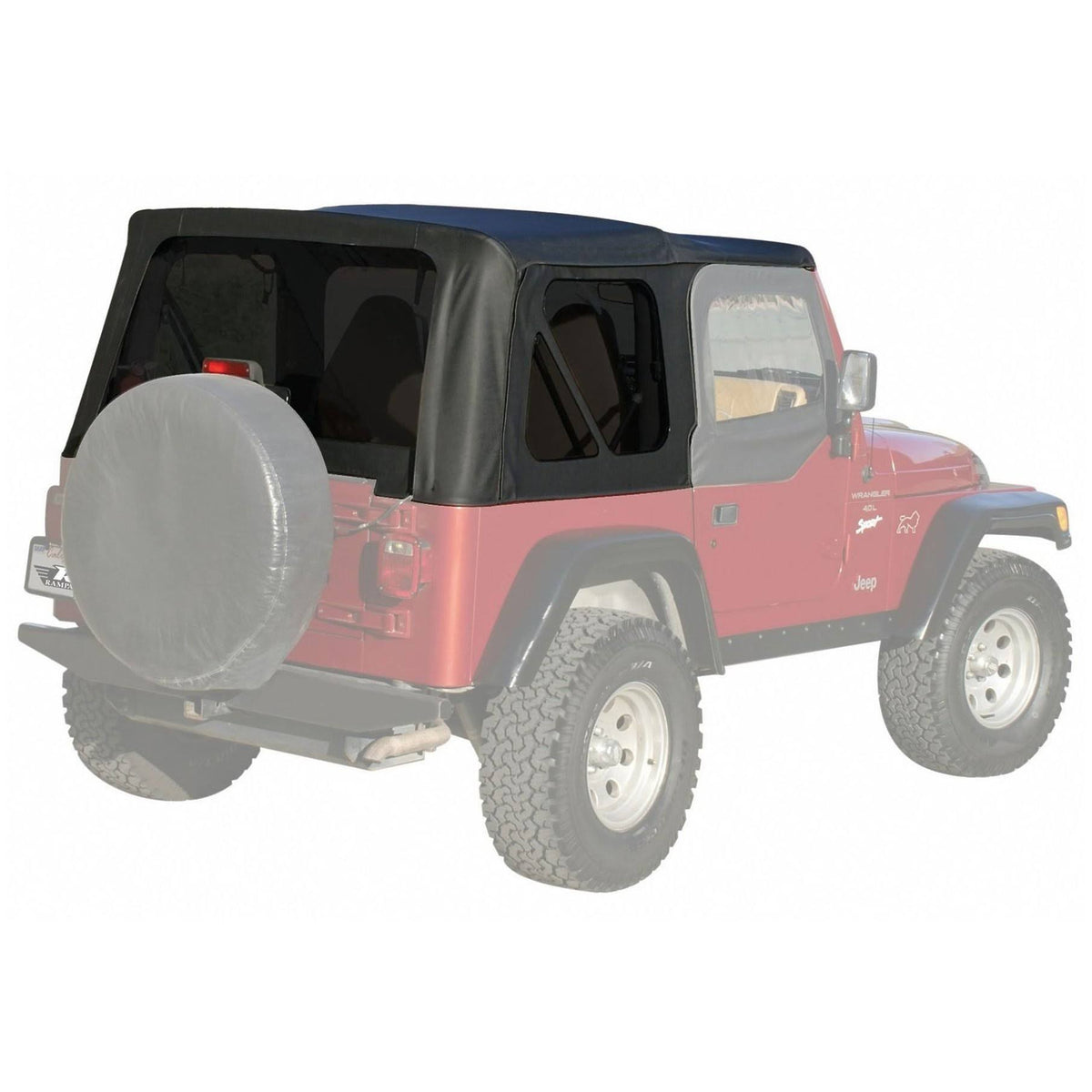 Black Soft Top A10176