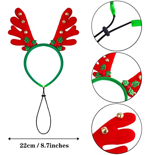 3 Pack Christmas Dog Headband N333