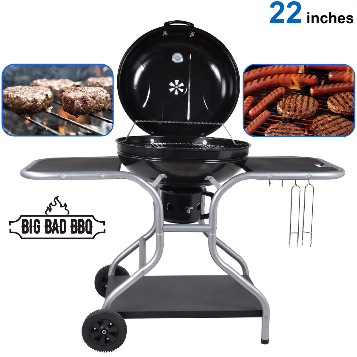Charcoal BBQ Grill 21” Diameter T601807