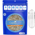 Size 0 Empty Gelatin Capsules, Clear - 10000 Count J975416