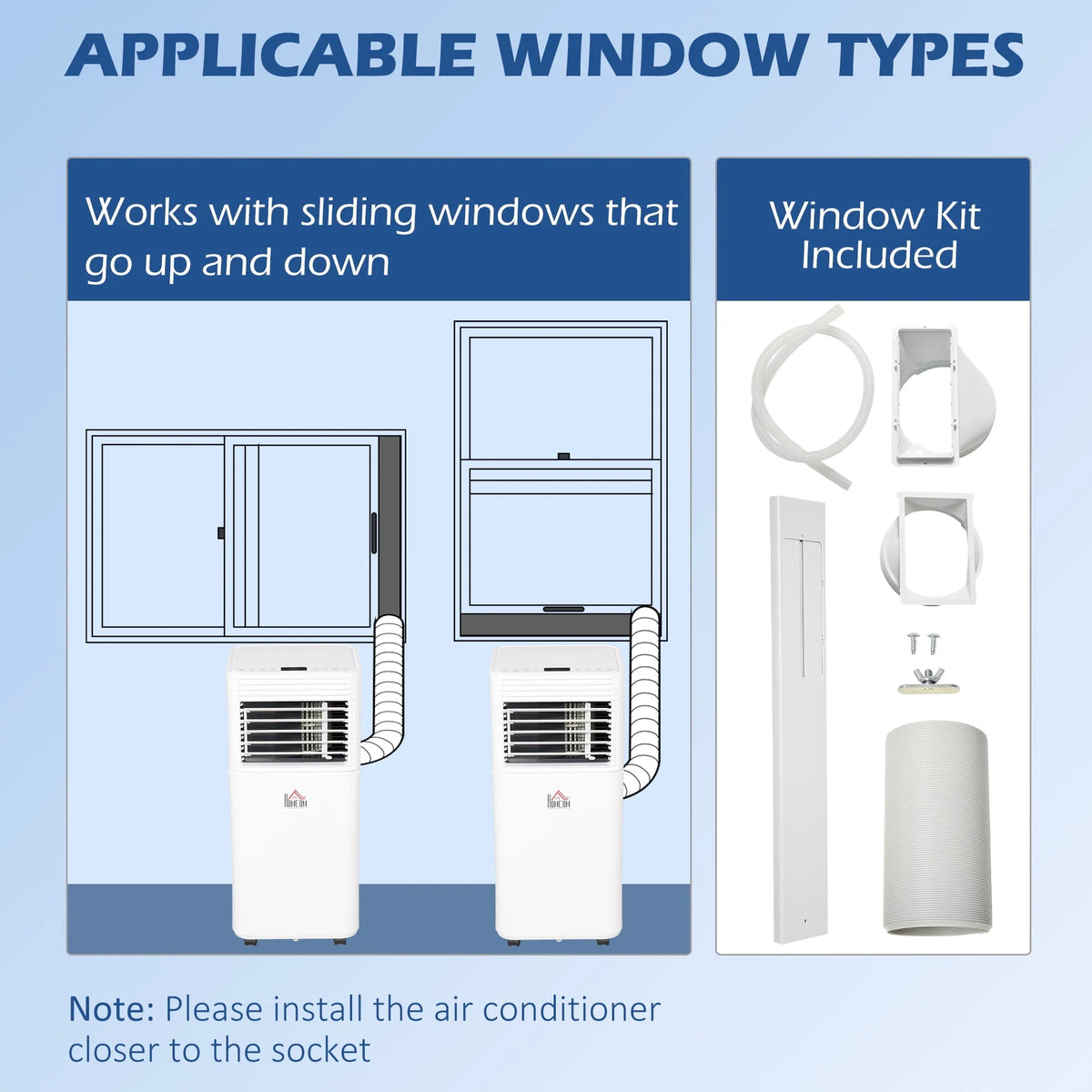 7000 BTU White Portable Air Conditioner N265297