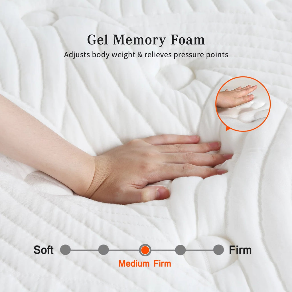 Memory Foam Hybrid Mattress Full Size C895