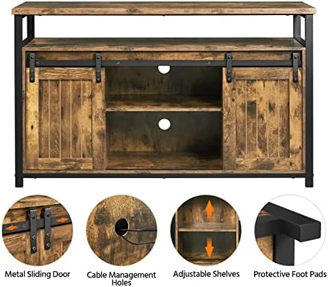 Rustic Brown 47 Inch TV Stand Y572868