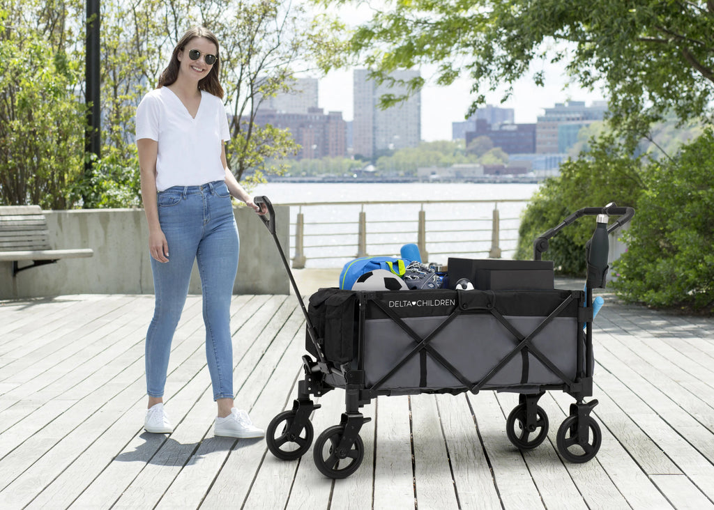 Grey/Black Stroller Wagon W18451