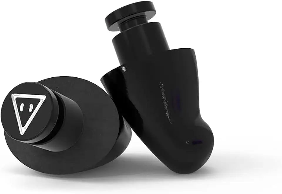 Black Earplugs Aerospace Aluminium Memory Foam Z6429