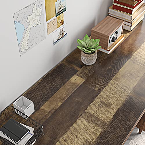 Waterproof Peel and Stick Wood Contact Paper Vinyl Flooring Roll I715176