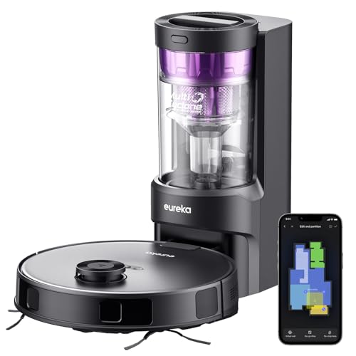 Robot Vacuum and Mop Combo with Self Emptying Station I283828