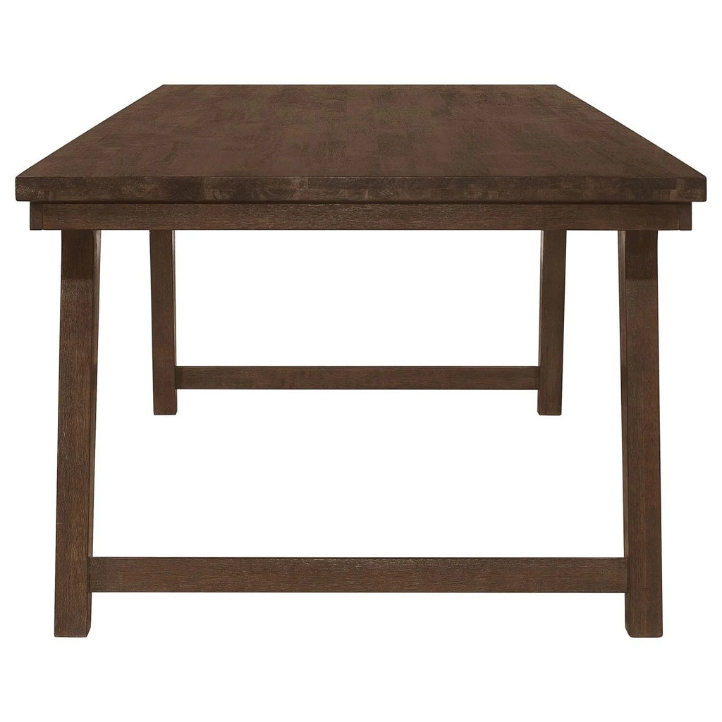 Brown 6 Seater Hardwood Dining Table F241453
