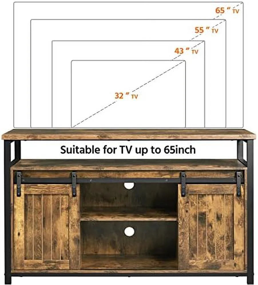 Rustic Brown 47 Inch TV Stand Y572868