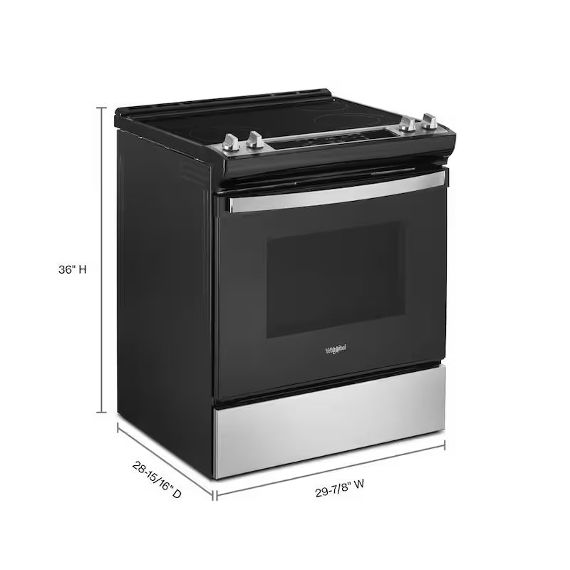 Single Oven Electric Range in Stainless Steel N251739