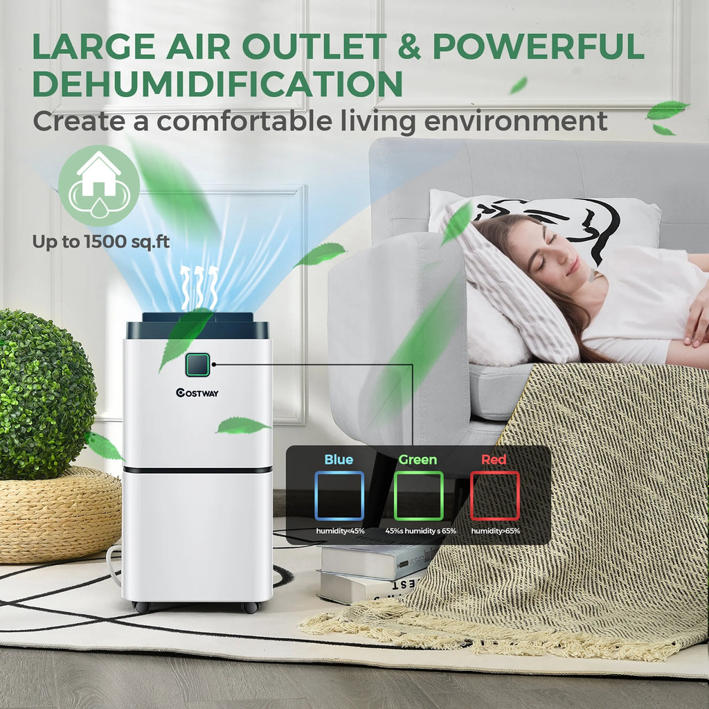 24 Pints Dehumidifier K53660