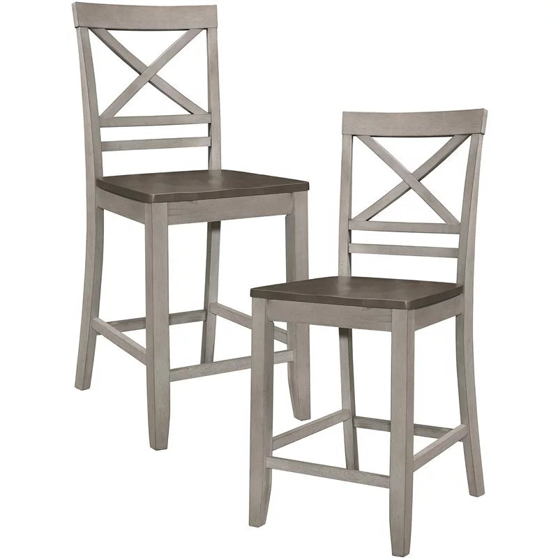 5-Piece Dining Table and 4 Counter Height Chair Set Y420519