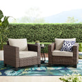 Gray Outdoor Club Chair 2 Pack T277