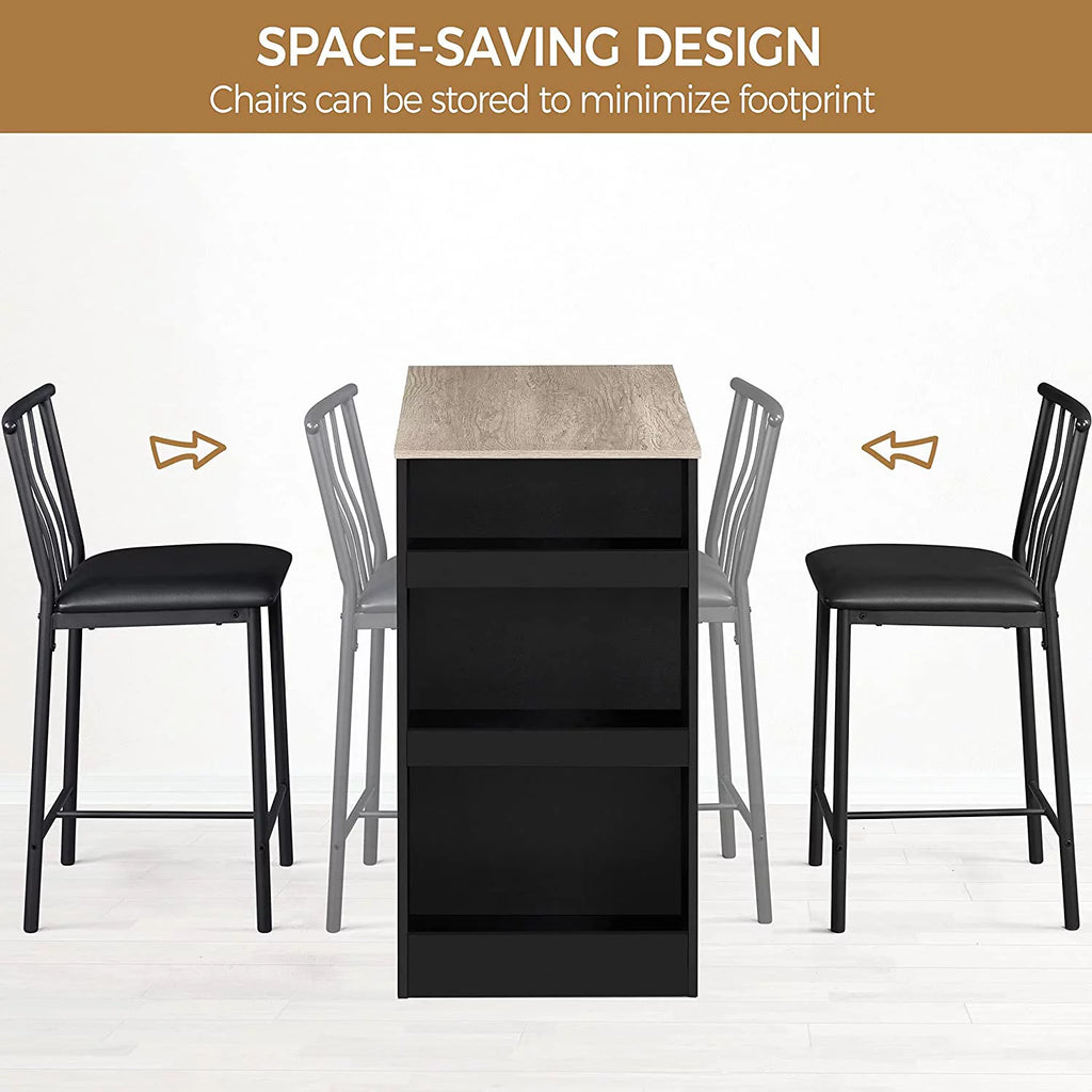 3-Piece Counter Height Dining Table Set V78773
