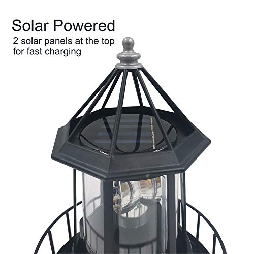 Solar Powered Lighthouse D568