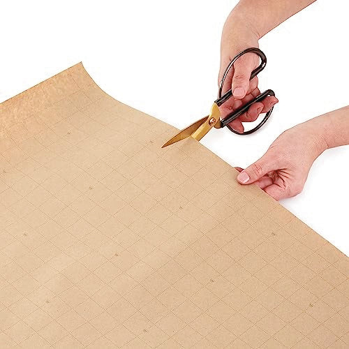 Brown Kraft Christmas Wrapping Paper Rolls, 3 Rolls R950143