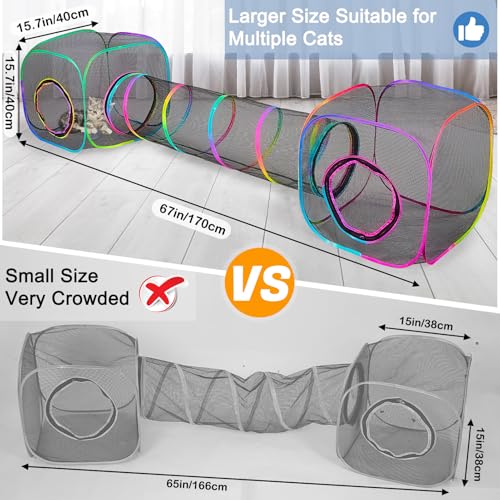 Portable Outdoor Cat Enclosure with Carry Bag Q125
